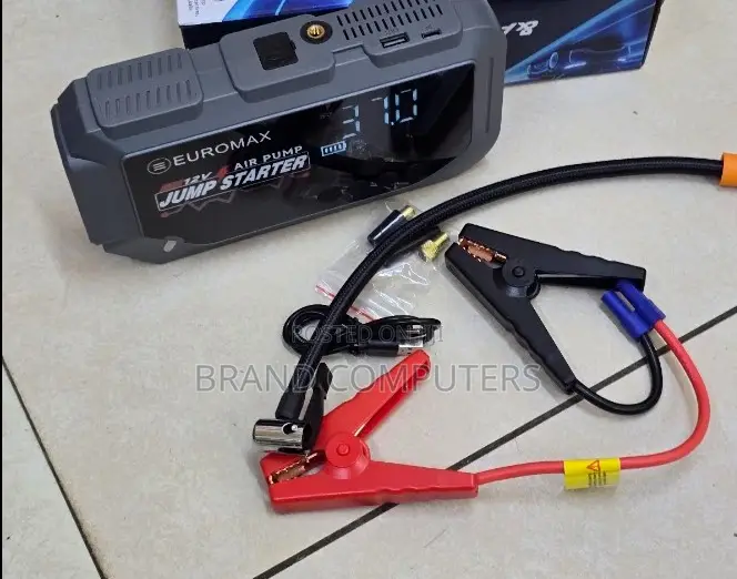 Euromax EMK3 Portable Car Jump Starter With Air Compressor