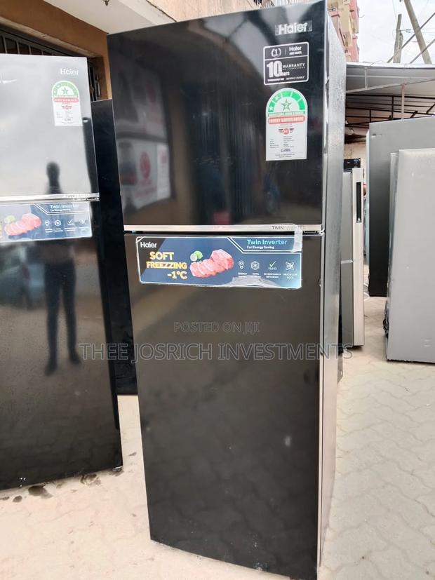 Haier 283 Litres Double Door Refrigerator No Frost With Twin Inverter