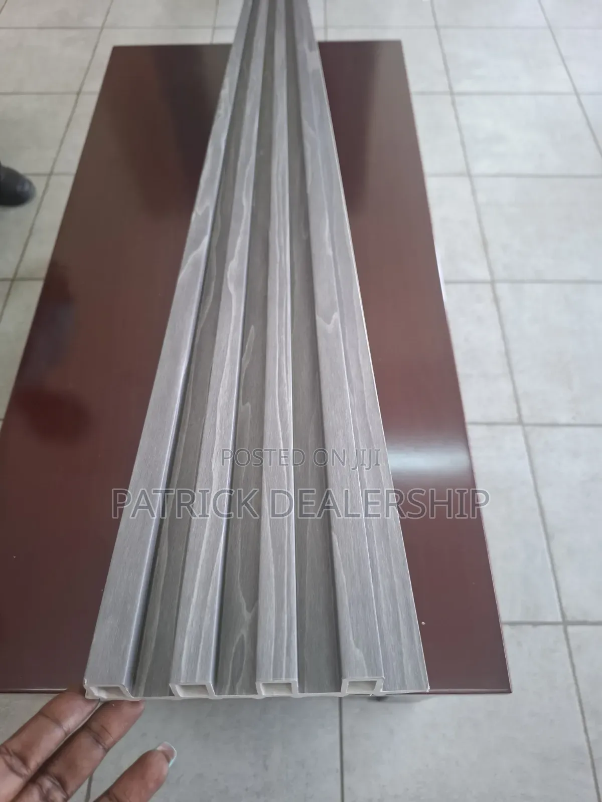 Grey Fluted Wall Panels