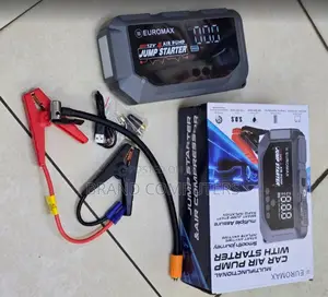Emergency EUROMAX 12V Multifunctional Car Air Pump With Jump Starter