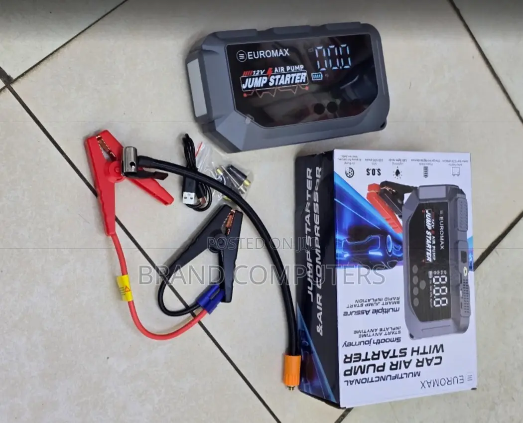 Higher Power Euromax EMK3 Multifunctional Jump Starter Kit