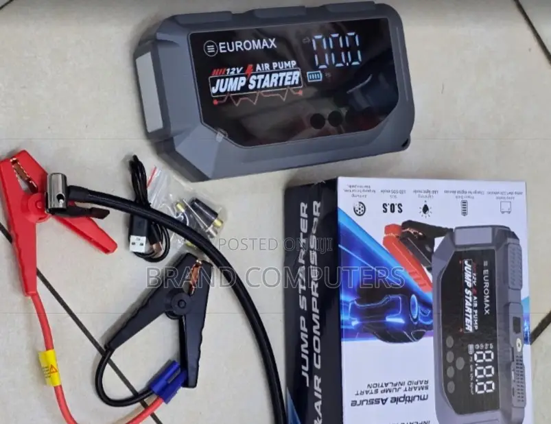 Higher Power Euromax EMK3 Multifunctional Jump Starter Kit