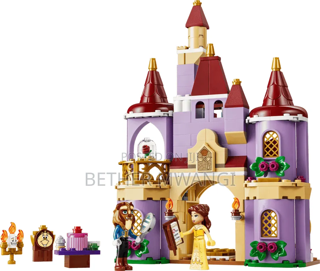 Lego Disney Belle the Beast's Enchanted Castle in Kenya