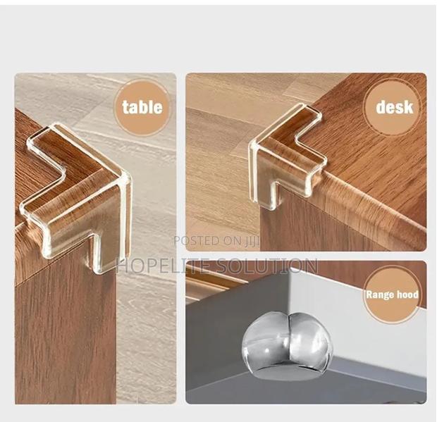 Silicone Corner Protectors for Table - thumbnail 2