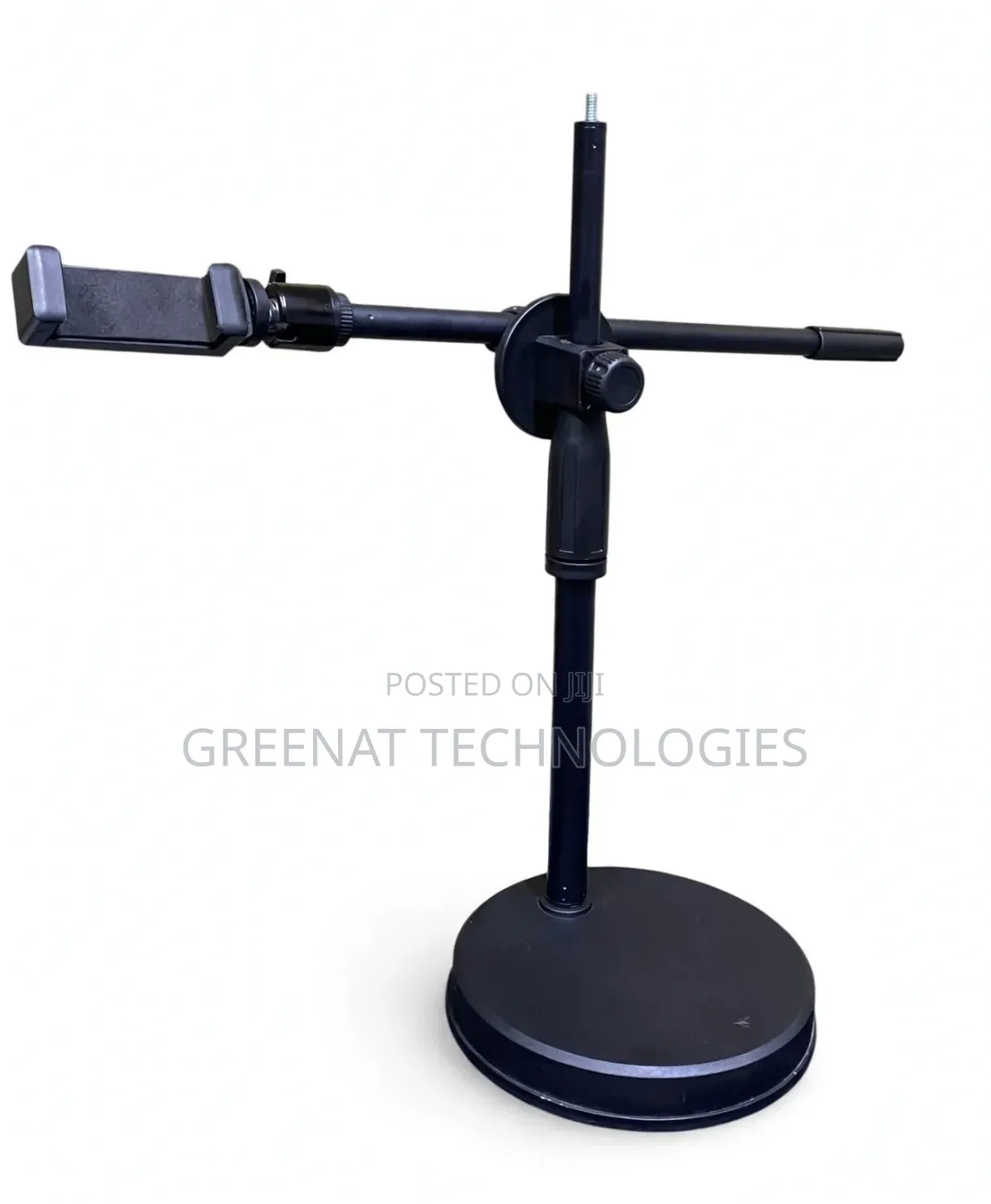 Table Tripod Stand Overhead 360° Phone Holder Desk Mount for Top Shot