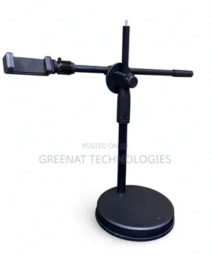 Table Tripod Stand Overhead 360° Phone Holder Desk Mount for Top Shot