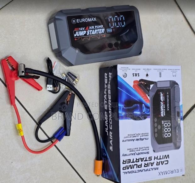 Euromax EMK3 Multifunctional Jump Starter Kit With Inflator