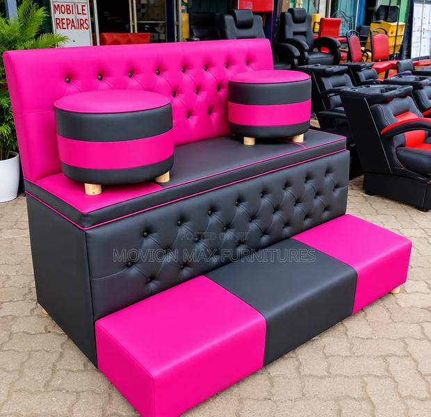 Pedicure Chairs With Stools - thumbnail 2