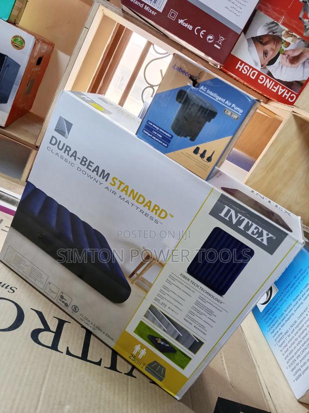 Intex Dura-Beam Standard Classic Downy Air Mattress. - thumbnail 2