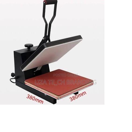 High Pressure 38X38 Flatbed Printing Machine