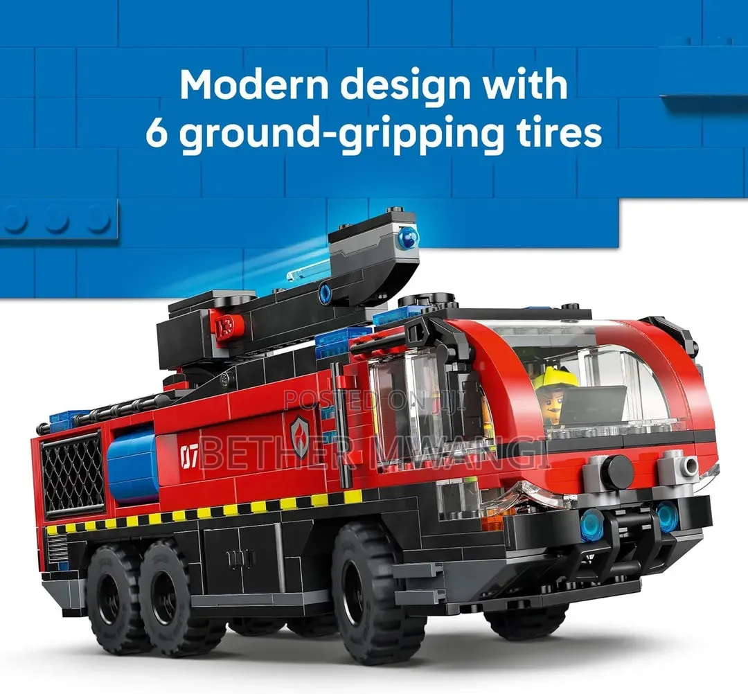 Lego City Airport Fire Truck in Kenya
