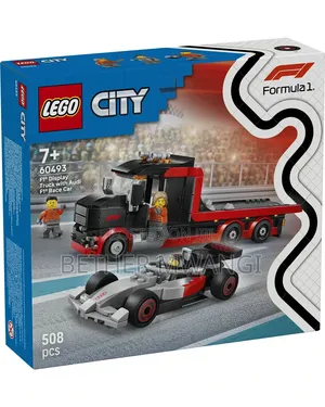 City F1 Display Truck With Audi F1 Race Car in Kenya