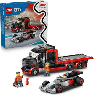 City F1 Display Truck With Audi F1 Race Car in Kenya