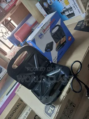 ElectroMate 750W 2-Slice Electric Sandwich Maker