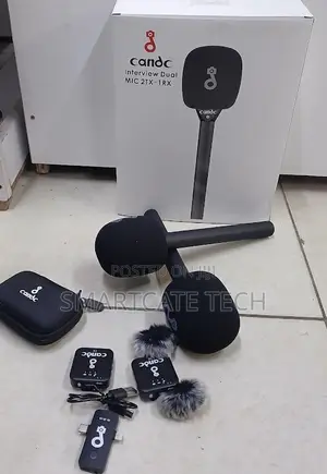 CANDC Professional Dual Wireless Microphone – Clear Voice Recording