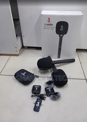 CANDC Wireless Microphone Set – 2 Transmitters, 1 Receiver