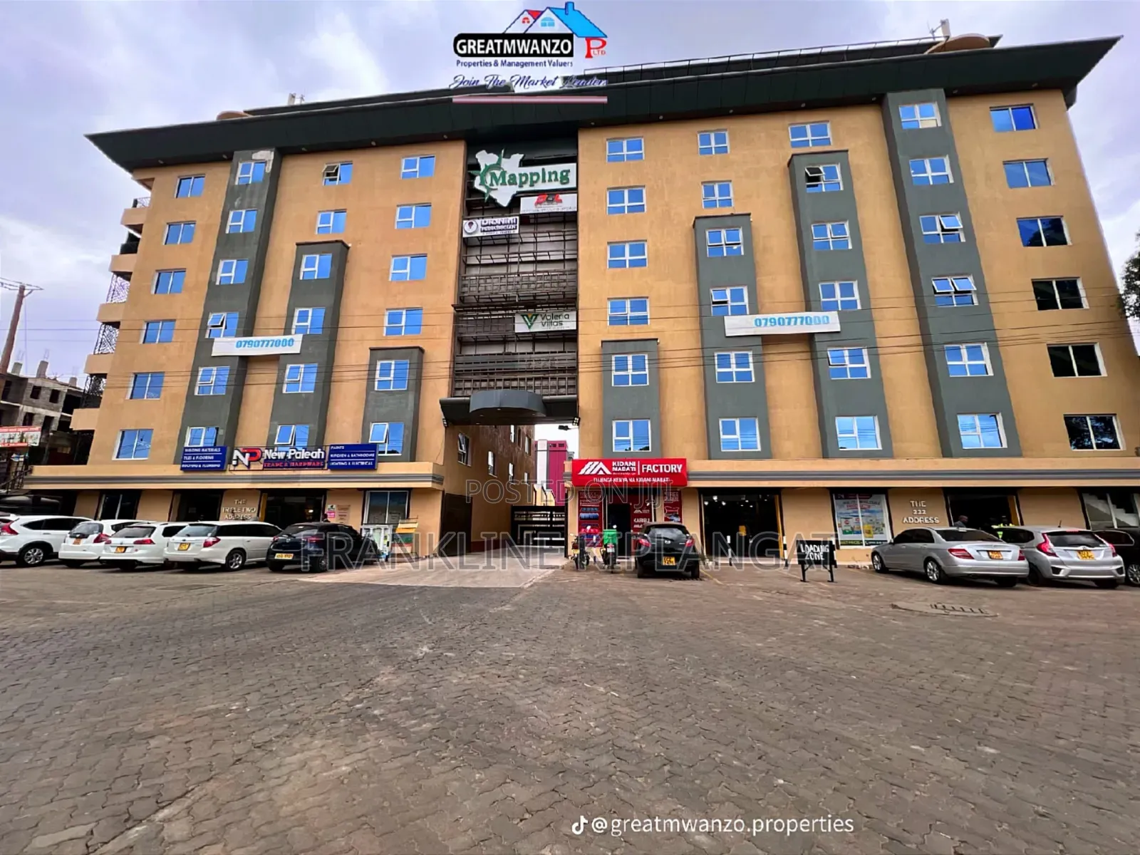 Prime Office Space to Let at Triple Two Address,Kamakis