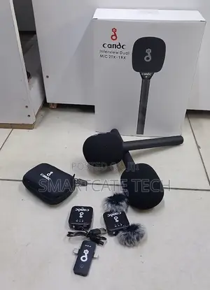 CANDC Professional Wireless Interview Mic – 2 Mics + 1 Receiver