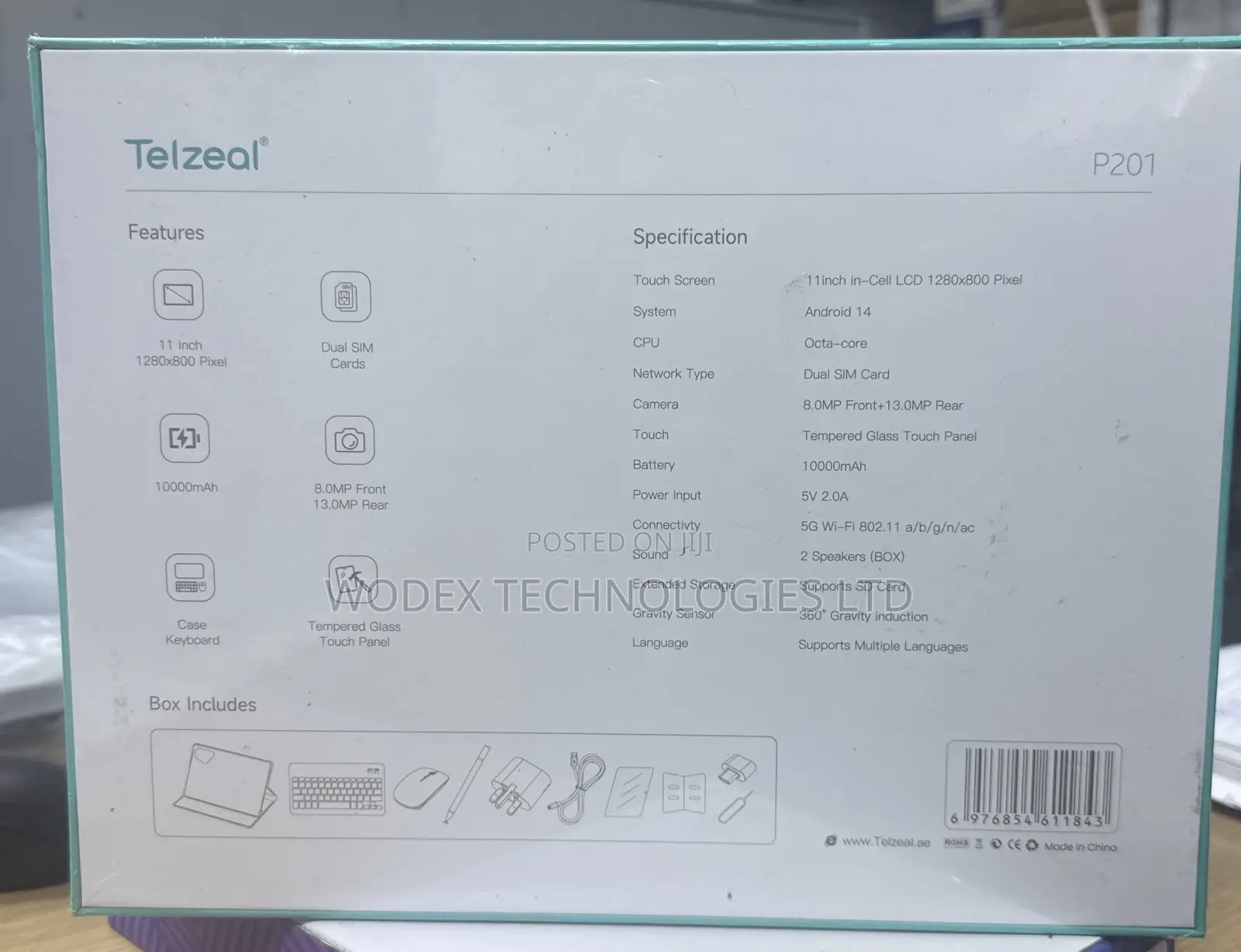 New Telzeal P101 512 GB Gray