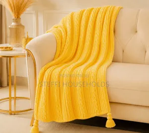 Knitted Throw Blanket