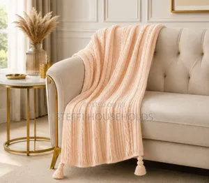 Knitted Throw Blanket