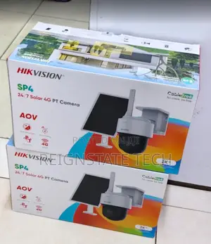 SP4 Full HD 24/7 Hikvision Solar Powered Simcard PTZ Camera