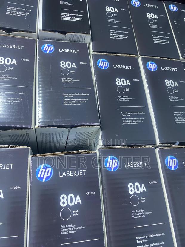 HP 80A Black Original LaserJet Toner Cartridge CF280A