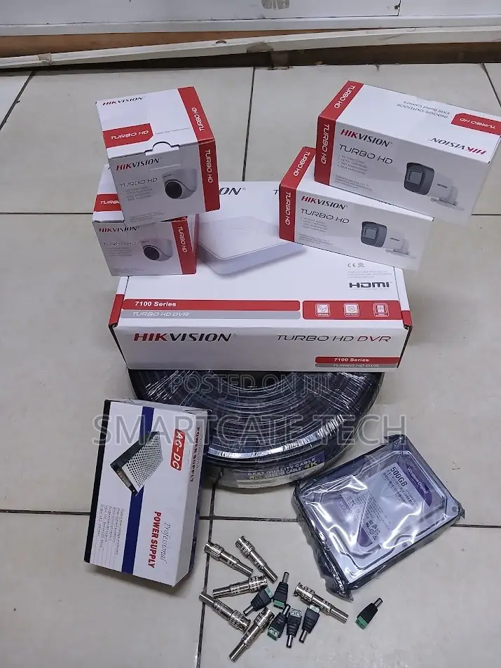 Hikvision 4 Camera Complete 2MP CCTV Surveillance Kit
