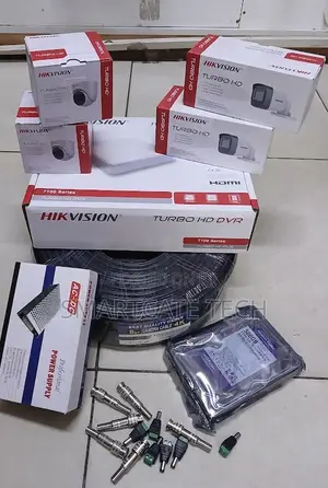 Hikvision 4 Camera 2MP Surveillance System With DVR