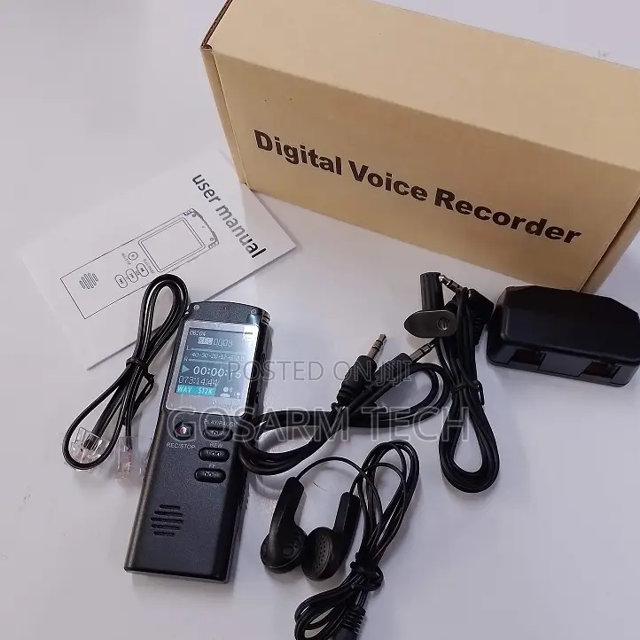 T60 32GB Digital Voice Recorder With HD Noise Reduction