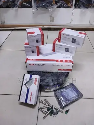 Hikvision 4 Channel 2MP CCTV Security Camera System Kit With DVR