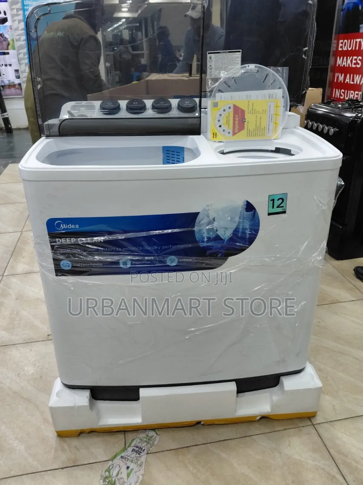 Midea 12KG Twin Tub Washing Machine With Warranty