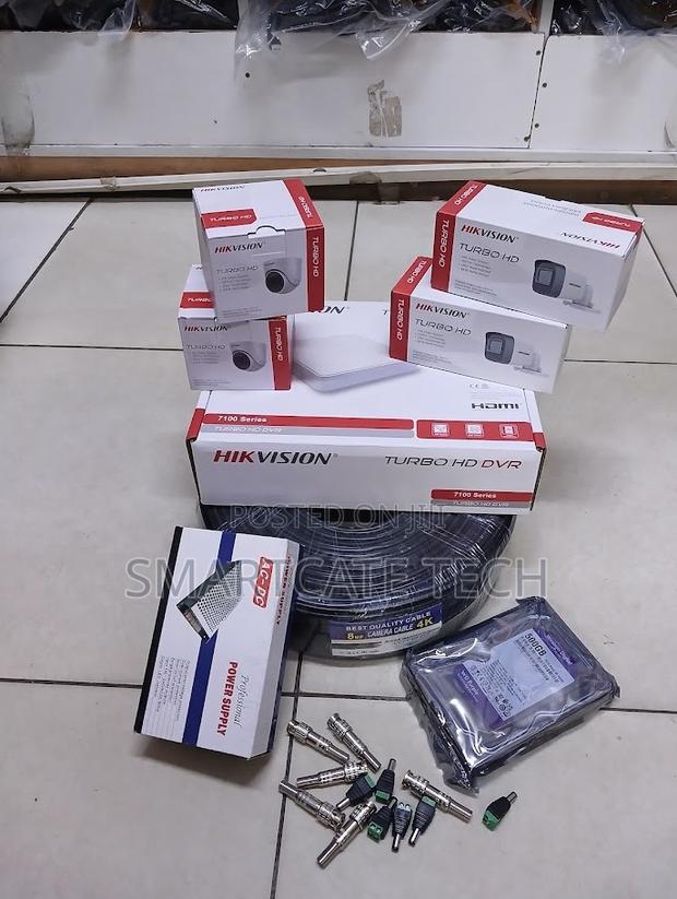 Hikvision 4CH 2MP HD CCTV Cameras Complete Security System Kit