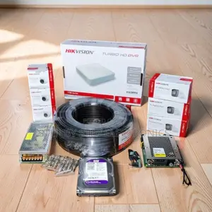 Deal Sale 6 Hikvision 1080P Full HD 2MP CCTV Cameras Complete Kit