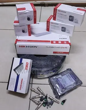 Hikvision 4CH 2MP Security Camera Kit for Home Business Office