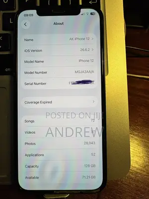 Apple iPhone 12 64 GB Black