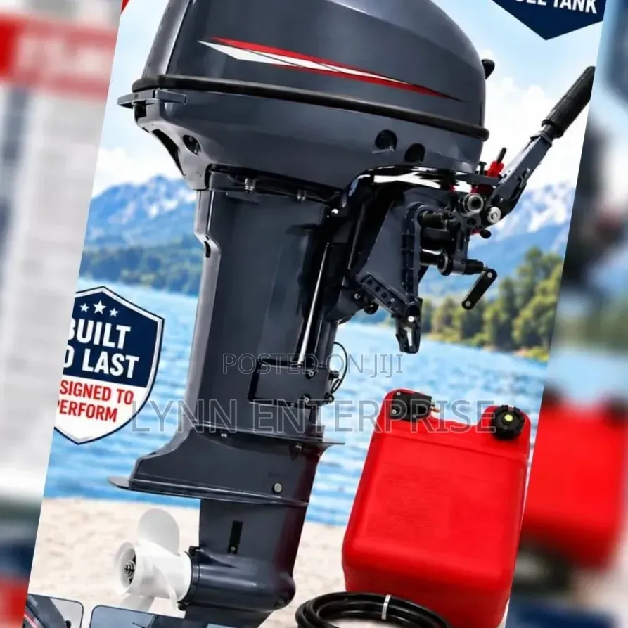 Outboard Engine 15 HP 2 Stroke Powerful Engine 24litres