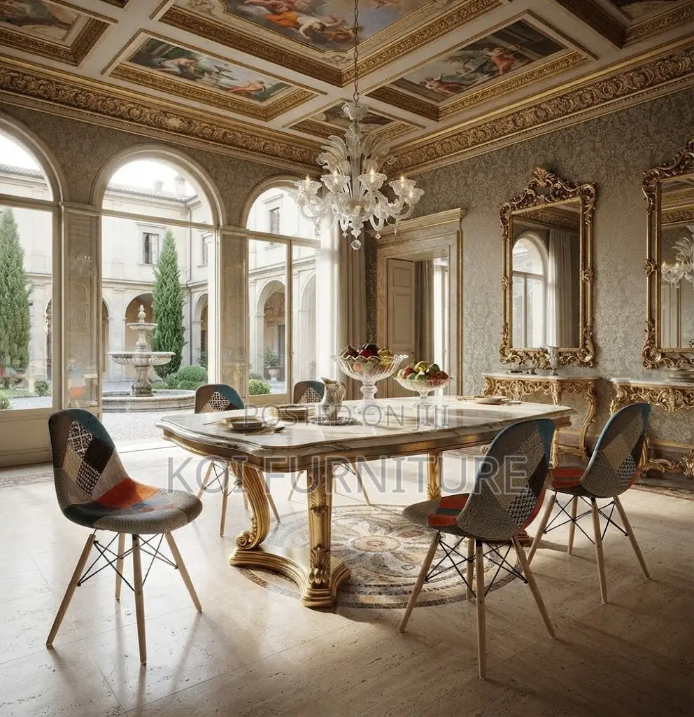 Home Chairs; Armless Vintage Ergonomic Dining Chairs