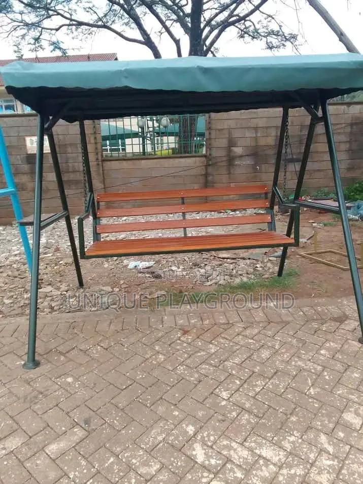 Patio, Garden Umbrella, Tables, Benches and Swings