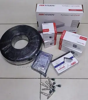 Hikvision 2MP HD 4 Channel CCTV Security System Complete Kit