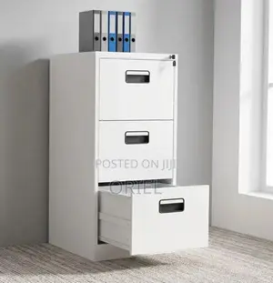 Office Cabinet : Steel File Cabinet With 3 Drawers