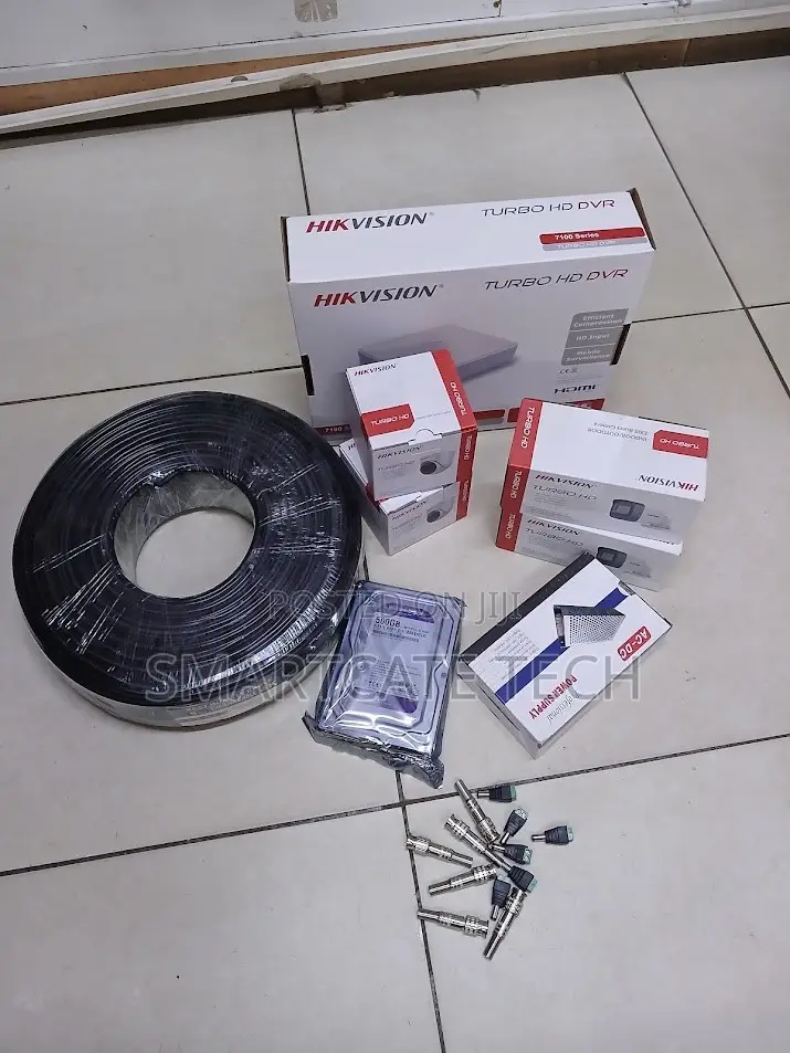 Hikvision 4PCS 2MP CCTV Cameras Security Surveillance Kit With DVR