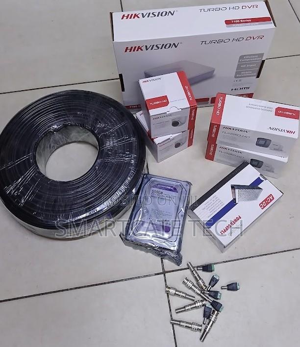 Hikvision 4 Channel Full HD 2MP CCTV Camera System Kit