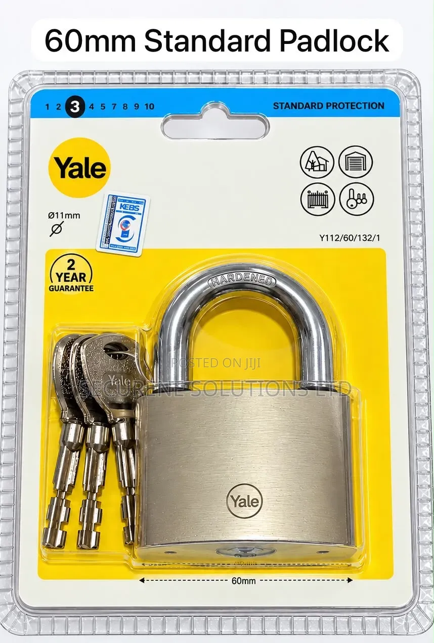 Yale 40/50/60/70mm Standard Padlock(specifically Model Y).