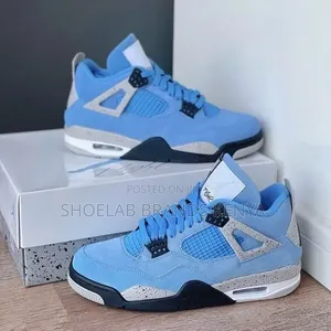 Jordan 4 Leather Sneakers