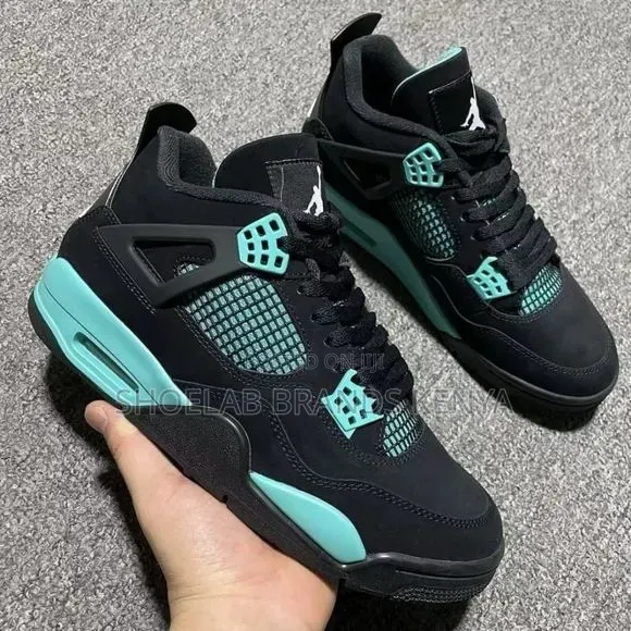 Jordan 4 Leather Sneakers