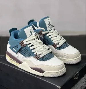 Jordan 4 Leather Sneakers