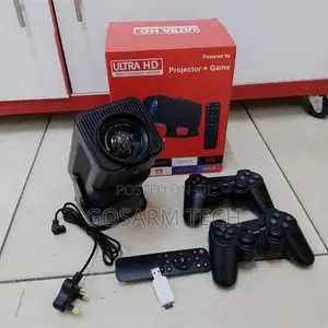 HY320 Projector With Gaming Console – Native 1080P, Decoding