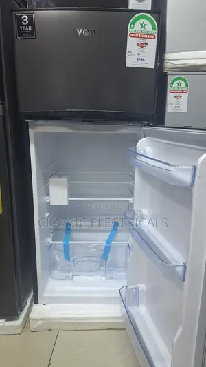Von 125 Litres Double Door Fridge