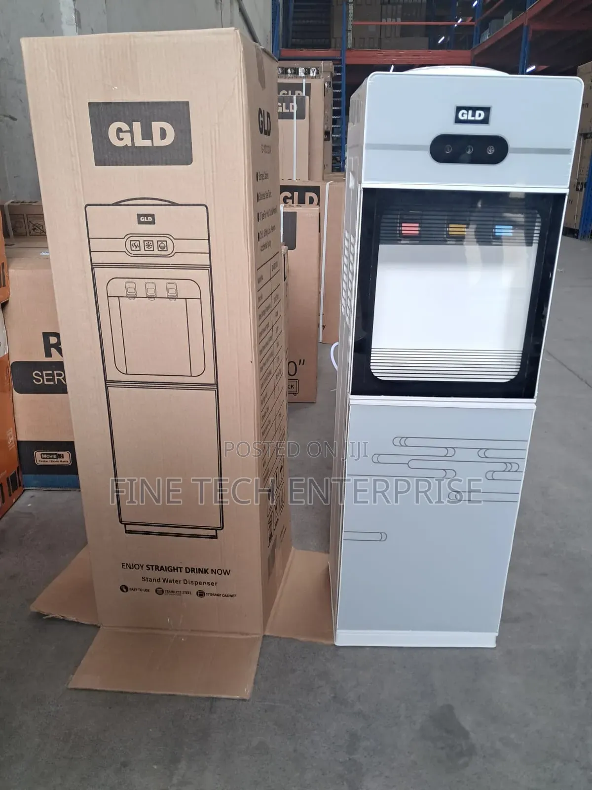 GLD 3 Taps Hot,normal and Cold Standing Dispenser